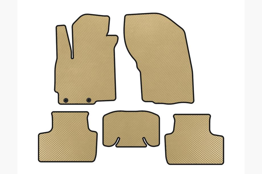 Mitsubishi ASX 2010–2023 EVA bilmåtter (2019-2023, Beige) Image