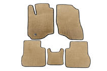 Mitsubishi Outlander 2001–2006 EVA gulvmåtter (Beige) foto 3
