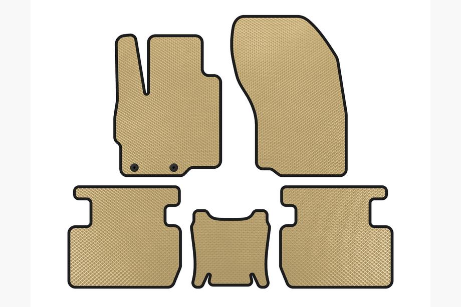 Mitsubishi Outlander 2021– EVA gulvmåtter (Beige) Image
