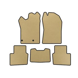EVA-bilmåtter (Hybrid, Beige)