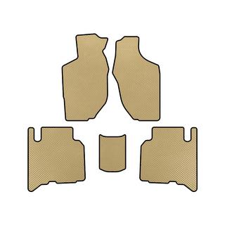 EVA-bilmåtter (5-dørs, beige)