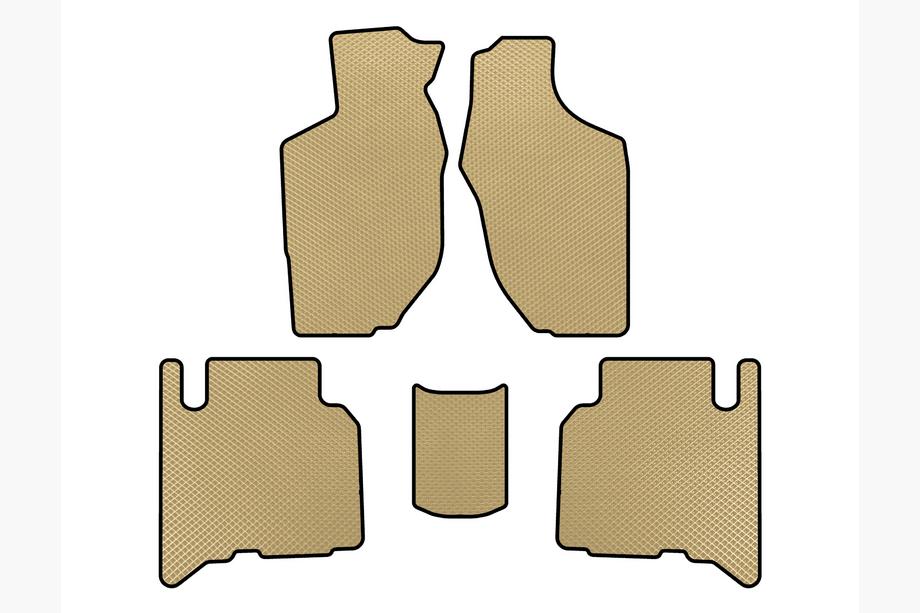 Opel Frontera 1998–2003 EVA-bilmåtter (5-dørs, beige) Image