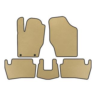 EVA bilmåtter (2001-2005, HB, 5-dørs, beige)