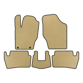 EVA bilmåtter (2001-2005, HB, 5-dørs, beige)