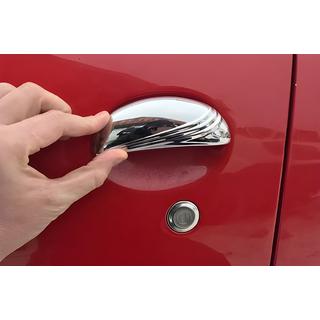 Dørgrebsafdækninger (4 stk., rustfrit stål) Toyota Aygo 2007–2014 foto 1