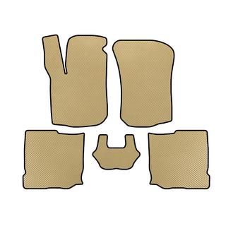 EVA bilmåtter (HB, 5-dørs, beige)
