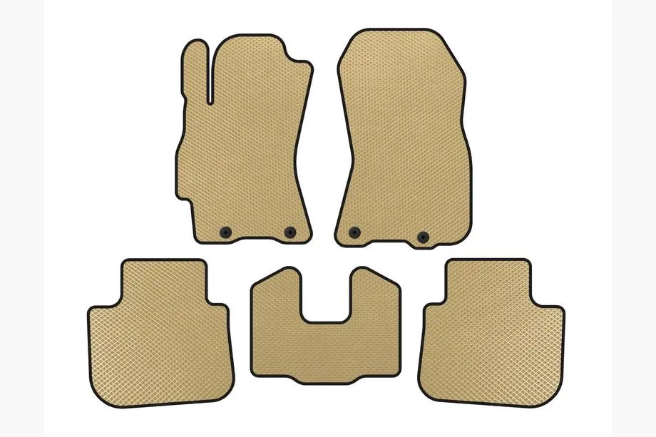 Subaru Outback 2009–2014 EVA gulvmåtter (Beige) Image