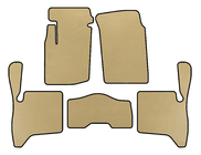 Suzuki Vitara 1998–2006 EVA gulvmåtter (3-dørs, beige) foto 1