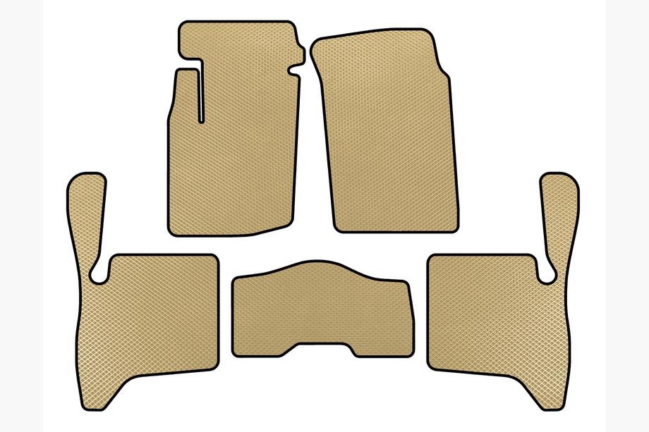 Suzuki Vitara 1998–2006 EVA gulvmåtter (3-dørs, beige) Image