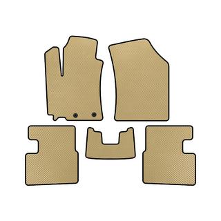 EVA bilmåtter (HB, 5-dørs, beige)