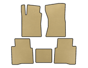 Toyota Fortuner 2006–2015 EVA gulvmåtter (Beige) foto 1