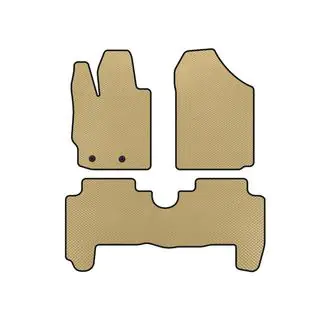 EVA bilmåtter (HB, 5-dørs, beige)