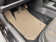 Volkswagen Polo 2001–2009 EVA-gulvmåtter (HB, 3/5-dørs, beige) foto 1