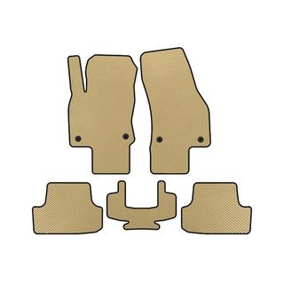 EVA-bilmåtter (5-dørs, beige)