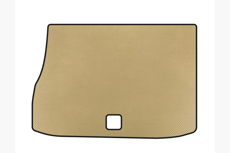 Citroen DS-5 2011–2015 EVA bagagerumsmåtte (HB, Hybrid/Automatgear, Beige) Image