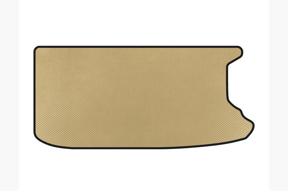 Fiat 500/500L 2013–2022 EVA bagagerumsmåtte (til 500, Електро, Beige) Image