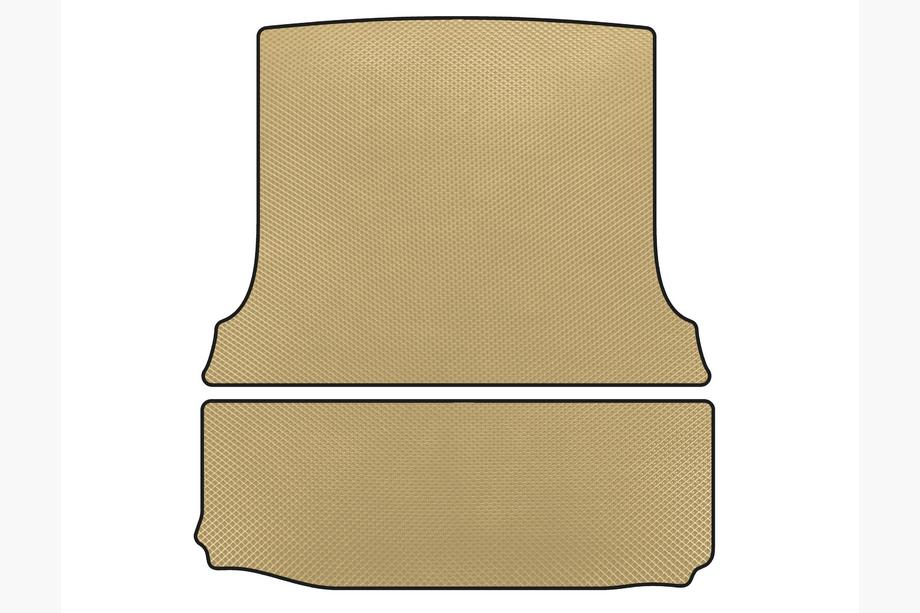 Fiat Fiorino/Qubo 2008–2024 EVA bagagerumsmåtte (Cargo, beige) Image