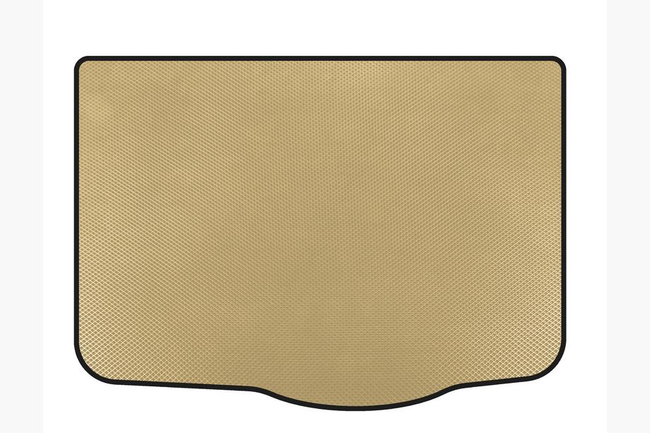 Fiat Punto Grande/EVO 2006–2018 EVA bagagerumsmåtte (2011-2018, hatchback, 3-dørs, beige) Image