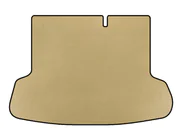 Hyundai Accent 2006–2010 EVA bagagerumsmåtte (SD, Beige) foto 1