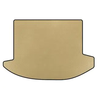 EVA bagagerumsmåtte (2006-2012, 2 rækker, 7-personers, beige)