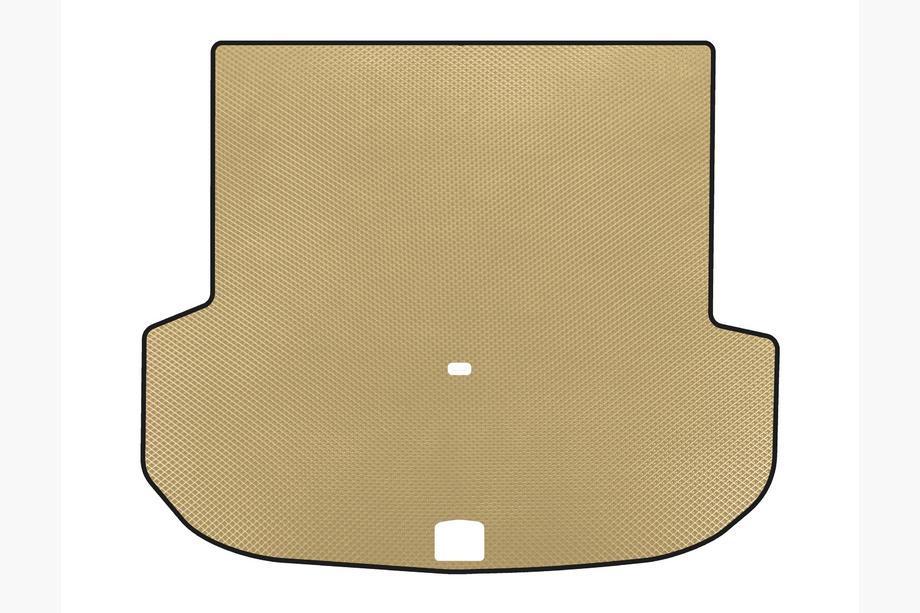 Kia Sorento III UM 2014–2020 EVA bagagerumsmåtte (2014-2018, 5-personers, Beige) Image