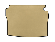 Mercedes S-class W126 1979–1991 EVA bagagerumsmåtte (SD, kort akselafstand, beige) foto 1
