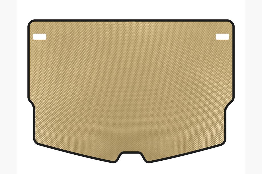 Nissan Note 2012–2020 EVA bagagerumsmåtte (HB, beige) Image