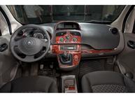 Renault Kangoo 2008–2020 Instrumentbordbeklædning Aluminium foto 5
