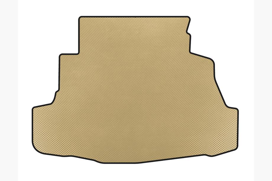 Nissan Primera P12 2002–2007 EVA bagagerumsmåtte (SD, Beige) Image