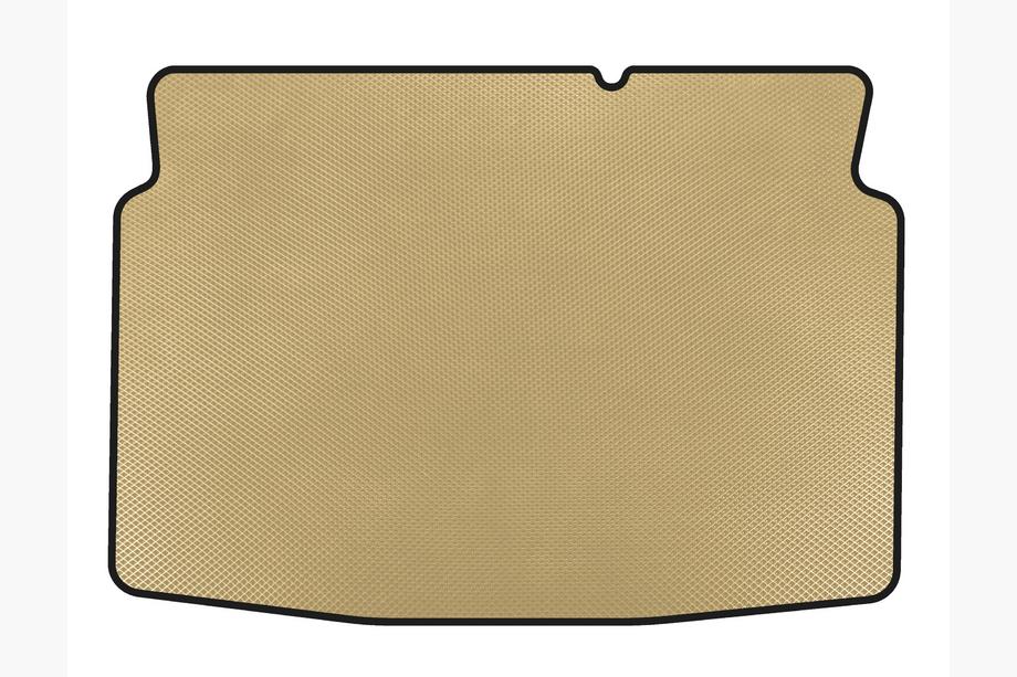 Peugeot 207 2006–2014 EVA bagagerumsmåtte (HB, 5-dørs, Beige) Image
