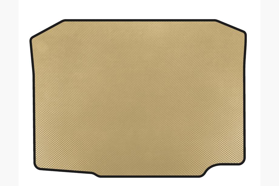 Seat Ibiza 2010–2017 EVA bagagerumsmåtte (2010-2012, HB, 5-dørs, Beige) Image