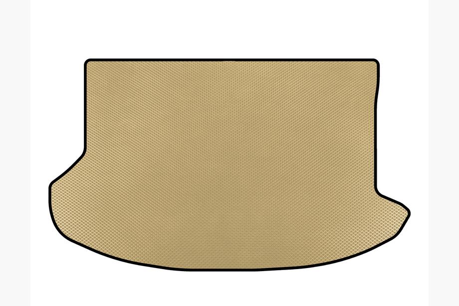 Subaru Impreza 2007–2011 EVA bagagerumsmåtte (HB, beige) Image