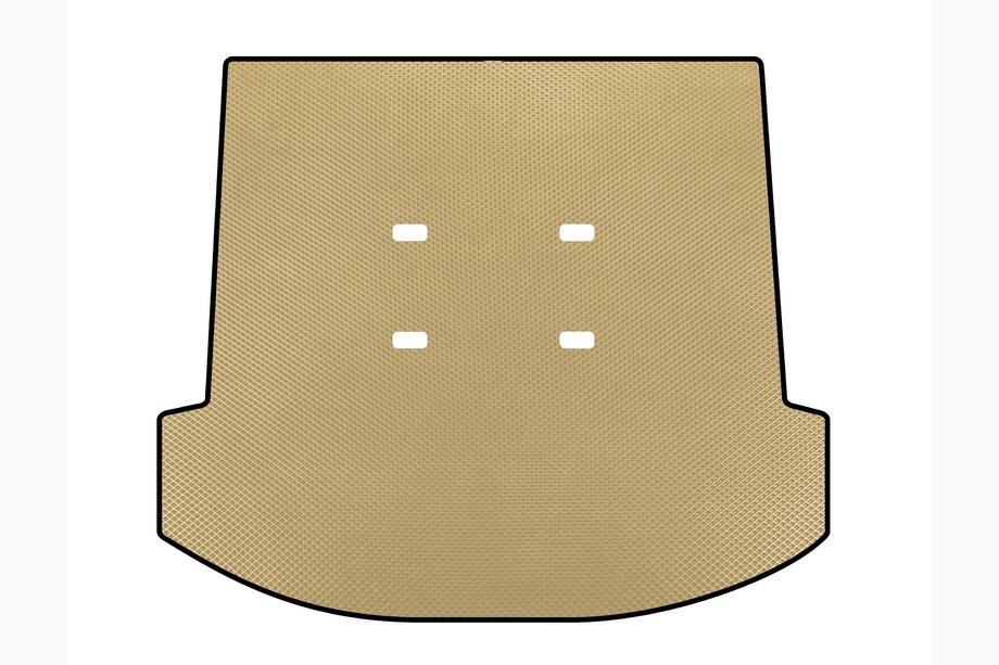 Toyota Fortuner 2006–2015 EVA bagagerumsmåtte (Beige) Image