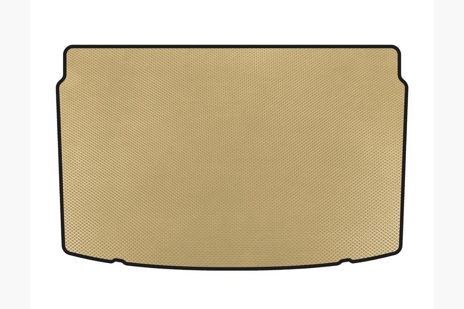 Volkswagen Polo 2017– EVA bagagerumsmåtte (HB, beige) Image