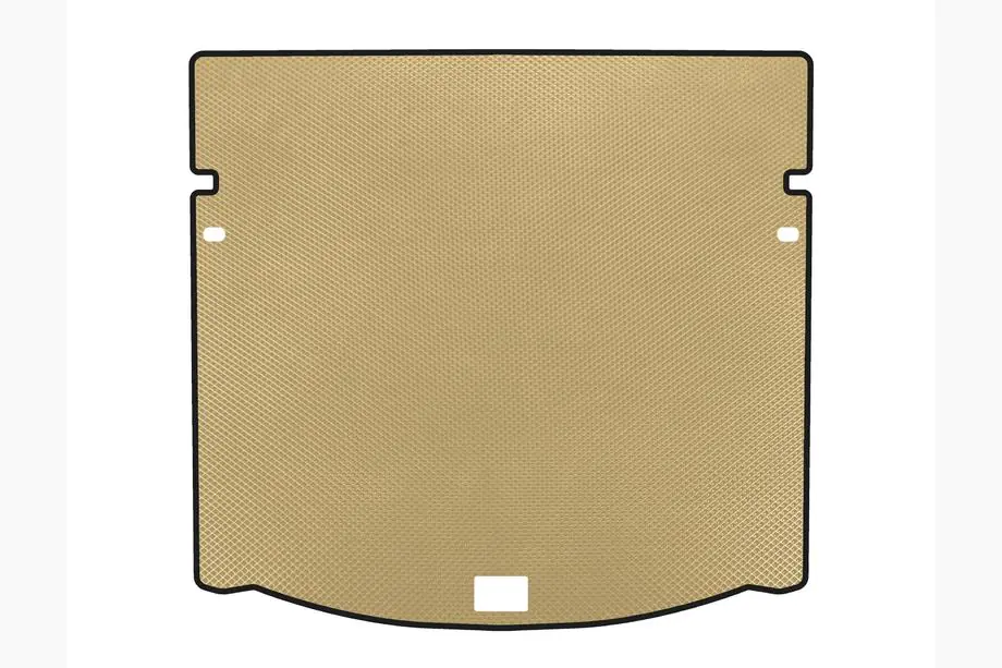 Volkswagen Touran 2003–2010 EVA bagagerumsmåtte (2006-2010, 7-personers, beige) Image