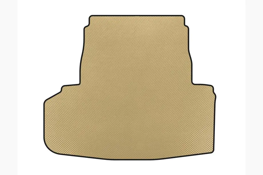 BMW 5-serie E60/E61 2003–2010 Bagagerumsmåtte (til E60, beige) Image