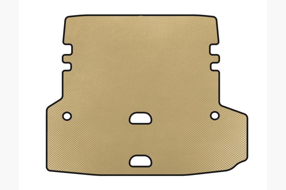 BMW 3-serie F30/F31 2012–2019 EVA V-1 bagagerumsmåtte (til F-31, Beige) Image