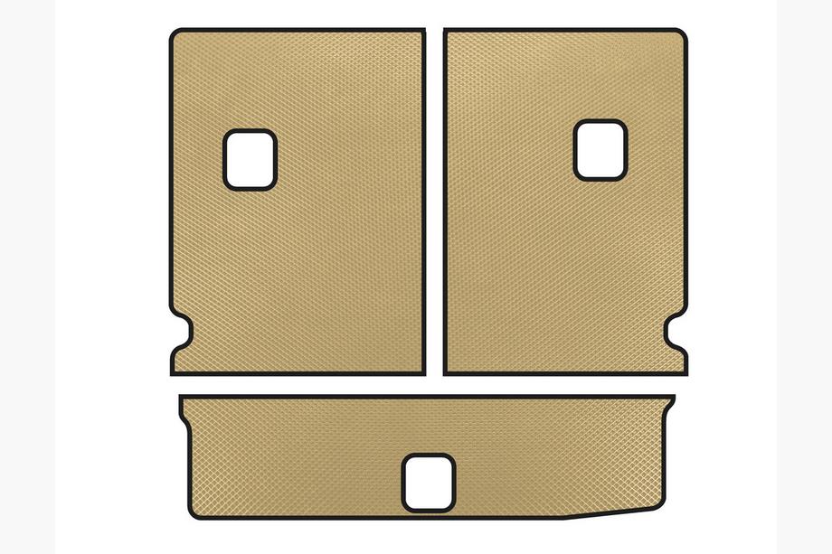 Chevrolet Orlando 2010–2018 Bagagerumsmåtte V-1 (Beige) Image