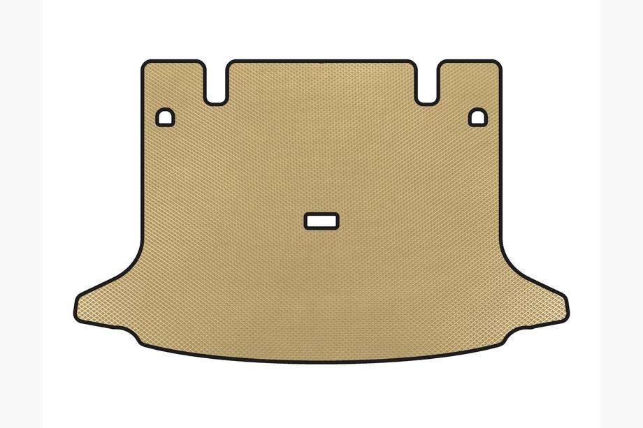 Dacia Logan I 2005–2008 Bagagerumsmåtte (SW, 7-sæders, beige) Image
