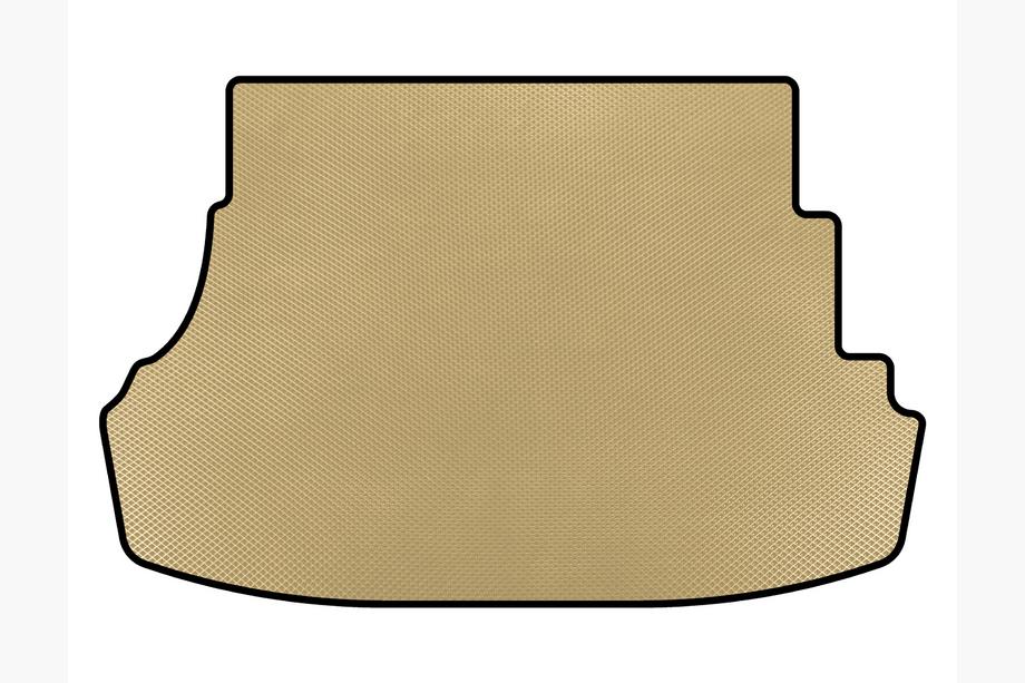 Hyundai Accent 2017–2023 EVA bagagerumsmåtte (SD, Beige) Image