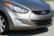 Hyundai Elantra (MD/UD) 2011–2015 Grillister (3 stk., rustfrit stål) foto 1
