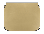 Peugeot 308 2007–2013 Bagagerumsmåtte (hatchback, 5-dørs, beige) foto 1
