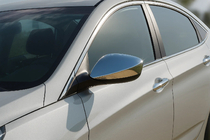 Hyundai Elantra (MD/UD) 2011–2015 Spejlkapper uden blinklysrepeater (2 stk., rustfrit stål) foto 1