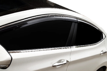 Hyundai Elantra (MD/UD) 2011–2015 Komplet vindueskantlister (10 stk., rustfrit stål) foto 1