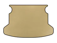 Toyota Corolla 2002–2007 Bagagerumsmåtte (SD, Beige) foto 1