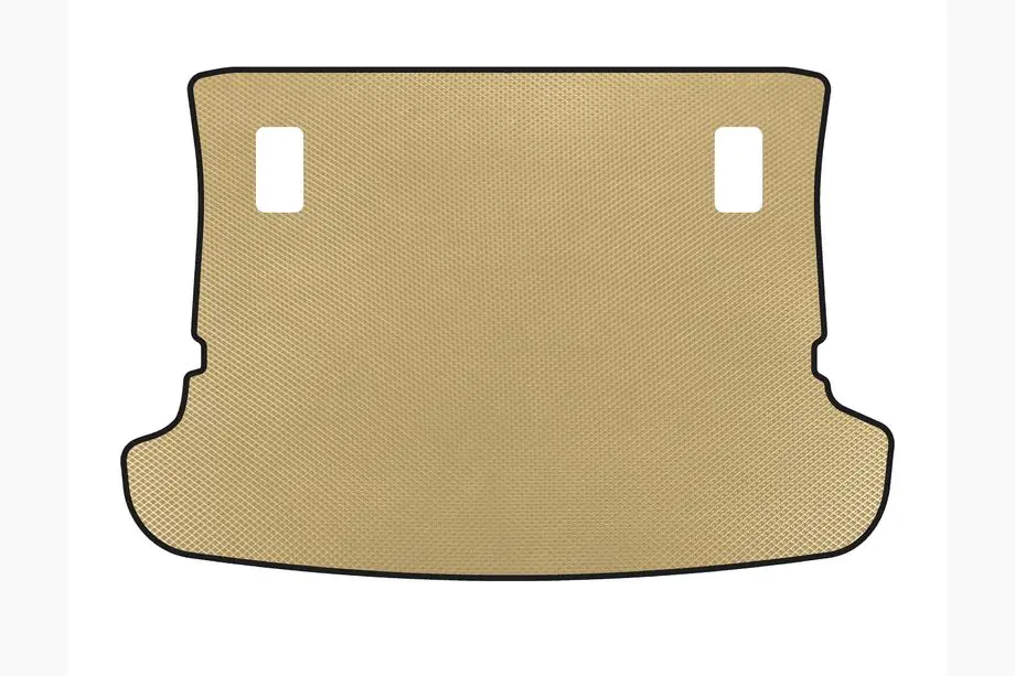 Toyota Corolla Verso 2004–2009 Bagagerumsmåtte i EVA (7-sæders, beige) Image