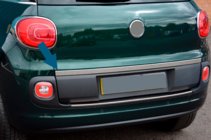 Fiat 500/500L 2013–2022 Bagagerumskantliste (rustfrit stål) foto 3