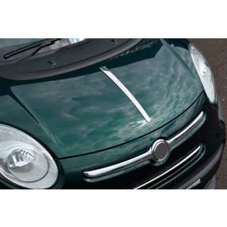 Motorhjelmsliste (rustfrit stål) Fiat 500/500L 2013–2022 foto 3
