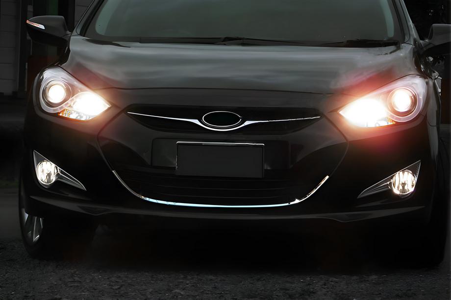 Hyundai I-40 2011–2019 Grillramme (1 stk., rustfrit stål) Image