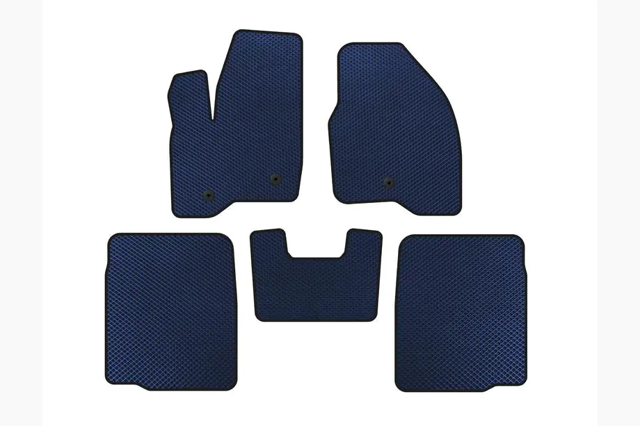 Ford Explorer 2011–2019 EVA gulvmåtter (2 rækker, 2011-2015, blå) Image